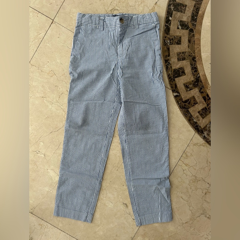 Striped kids Pants - Black and White